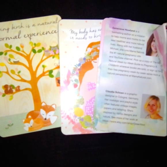 Mama natural pregnancy card good used condition in the box - Picture 1 of 3